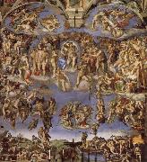 Michelangelo Buonarroti Last Judgement oil